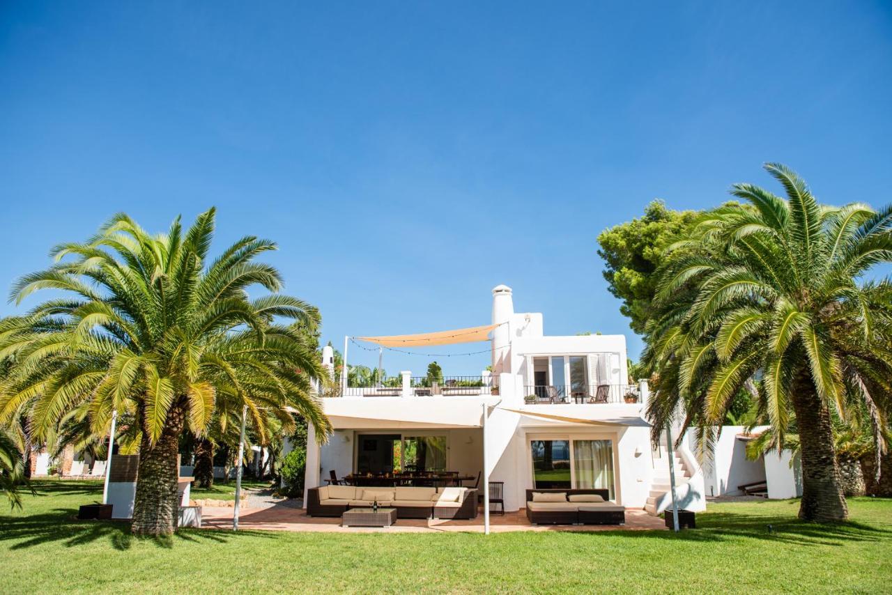 Villa 8Br, Sea Views, Walk To The Beach, Pool Santa Eulària des Riu Kültér fotó